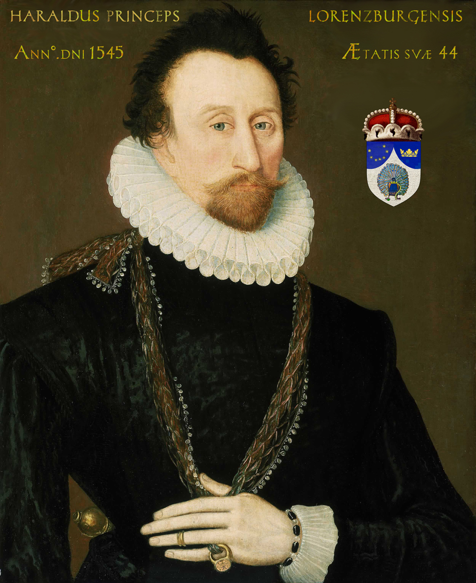Speculative genealogy: Harald Taxebond von Fräähsen 1st Prince of Lorenzburg